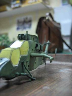 maquette helicoptere