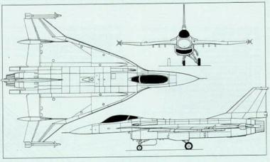maquette F-16 XL
